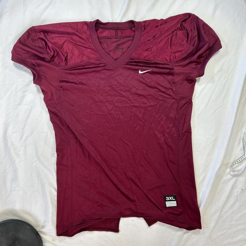Nike Dri-FIT Maroon Football Practice Jersey 3XL (Summer 2016).